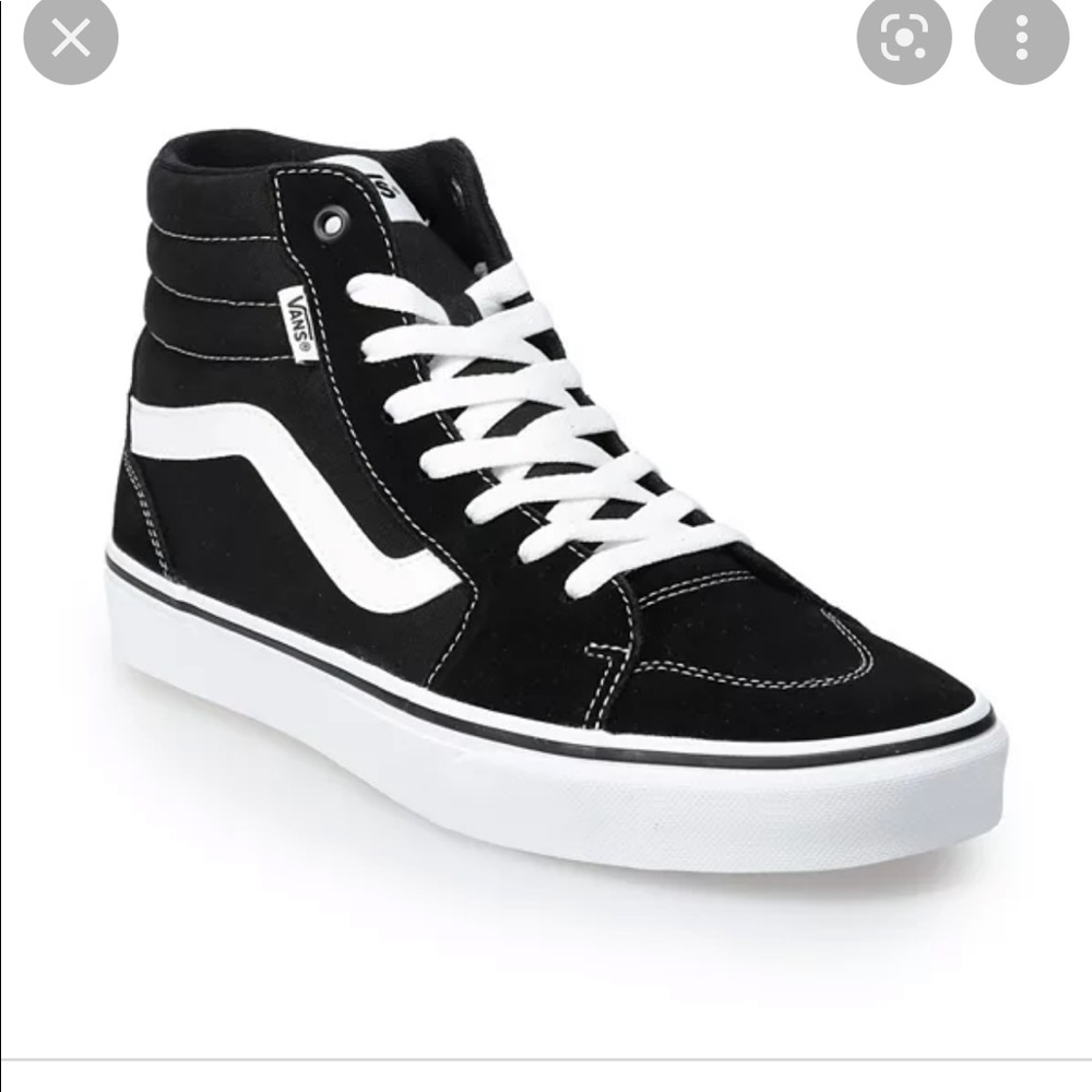 Filmore High Top Vans Size 6 1/2 Womens